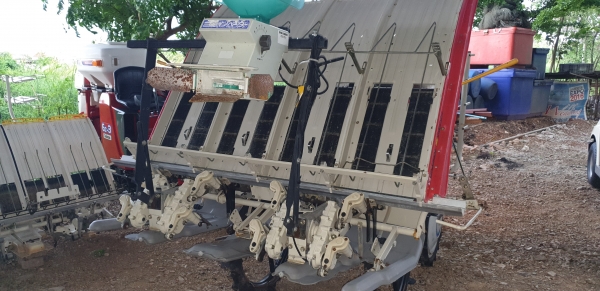 4 แถว 2 หัวดำ มีตัวหยดปุ๋ยน้ำ ใสปุ๋ยเมล็ดถามสวยไม่แตกไม่งอ