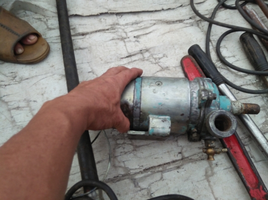 ขายปั๊มโม่ปูนไฟ12_24โวล