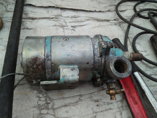 ขายปั๊มโม่ปูนไฟ12_24โวล