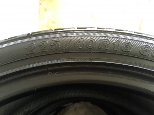 ขายยาง YOKOHAMA ขอบ 18" ขนาด 225/40ZR18 ปี13