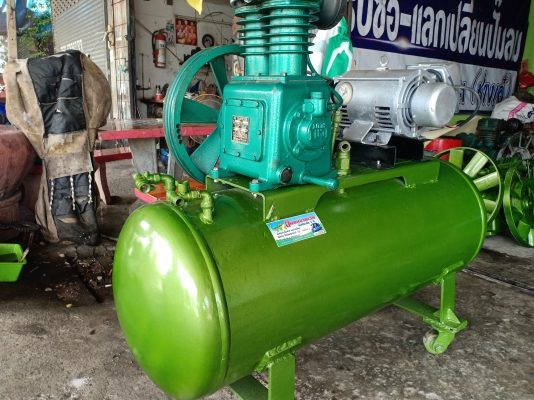 ปั้มญี่ปุ่น 2สูบคู่ 3แรง 200ลิตร พร้อมมอเตอร์มิตซู3แรงไฟบ้าน ปั้มญี่ปุ่น 2สูบคู่ 3แรง 200ลิตร พร้อมมอเตอร์มิตซู3แรงไฟบ้าน