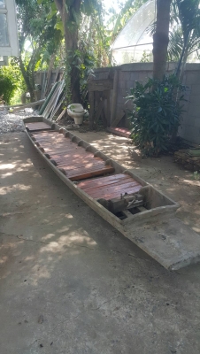 เรือพายไม้สักควาย