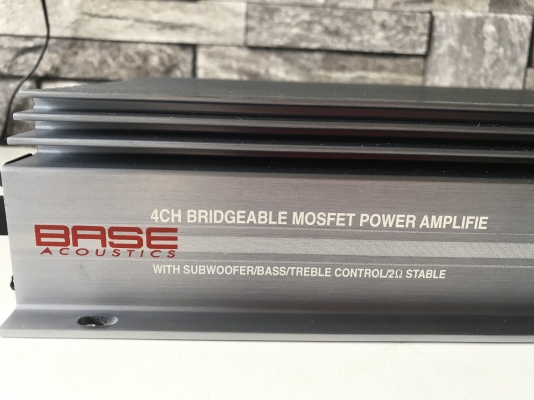 Amp 4 ch base acoustics