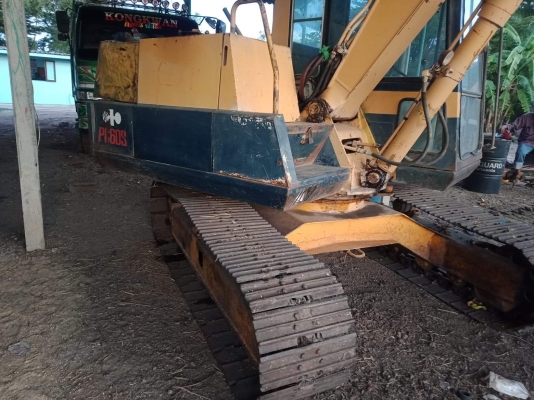 ขาย 355,000 KOMATSU pc 60-5 เครื่องดี ปั๊มแรง เอวแน่น ช่วงล่างเต็ม รถพร้อมใช้งาน รถอยู่ ปทุมธานี 092-595-6777 061-446-2662 ญิ๋งยุ