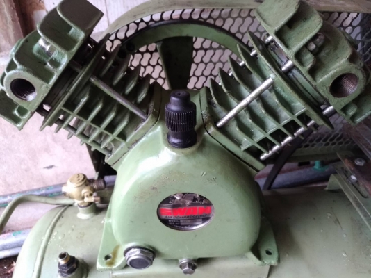 หัวปั๊มลมสวอน2สูบ1hp