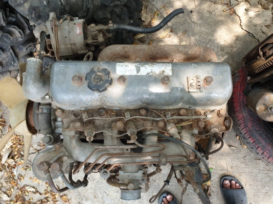 เครื่องดีเเซล รหัสbของโตต้า หมุนได้แต่ไม่เคยลองติดเครื่อง ไม่มีเลขขาย18000 สนใจ 0827861333 เครื่องอยู่คลอง6ลำลูกกา วัดประชุมราษฎร์