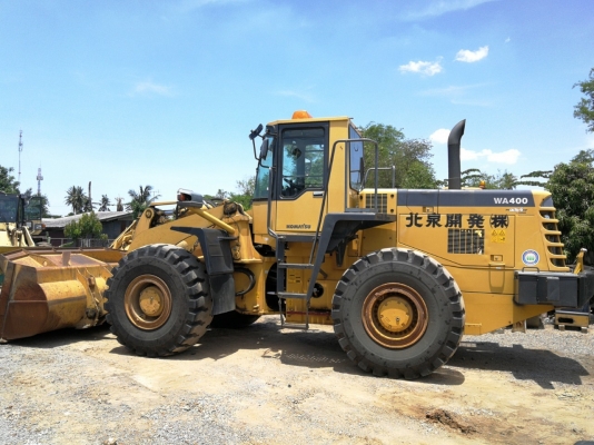 ขาย KOMATSU WA400-3E นำเข้าจากญี่ปุ่น โทร&bull;090-986-2521 อ๊อบ