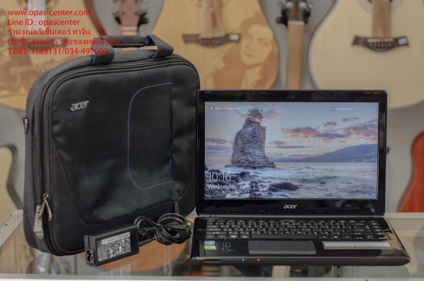 โน้ตบุ๊ค Acer รุ่น E1-470G Core i5-3337U Ram 8G HDD 500GB การ์ดจอ GT720M 2.0 GB