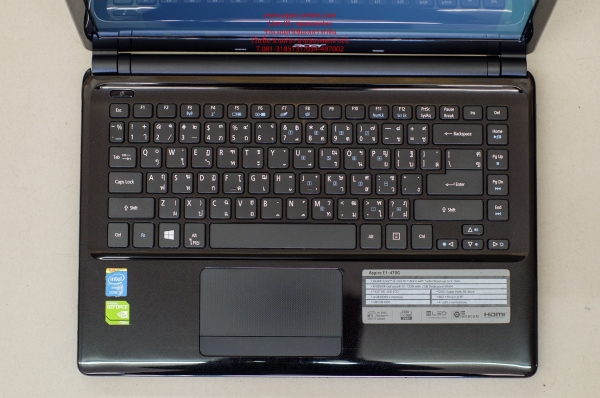 โน้ตบุ๊ค Acer รุ่น E1-470G Core i5-3337U Ram 8G HDD 500GB การ์ดจอ GT720M 2.0 GB โน้ตบุ๊ค Acer รุ่น E1-470G Core i5-3337U Ram 8G HDD 500GB การ์ดจอ GT720M 2.0 GB