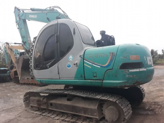 ขาย 535,000 บาท KOBELCO SK100 MARK 5 ธรรมดา เครื่องดี ปั้มแรง โช่หนา เอวแน่น ไฟฟ้าครบ แอร์เย็น รถพร้อมใช้งาน  เอกสารแจ้งจำหย่าย รถอยู่ นครปฐม  090-772-3710 090-772-3708