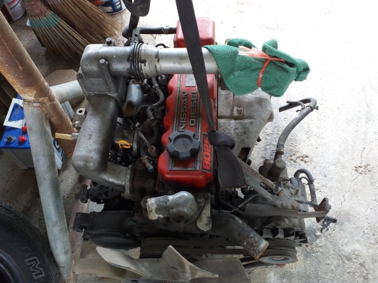 ขายครับเครื่องนิสสันBD25ฝาแดง