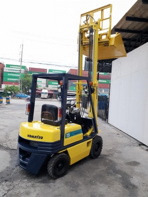 ขายโฟล์คลิฟท์มือสอง Komatsu FG15-15 งาเท รถญี่ปุ่นนำเข้า