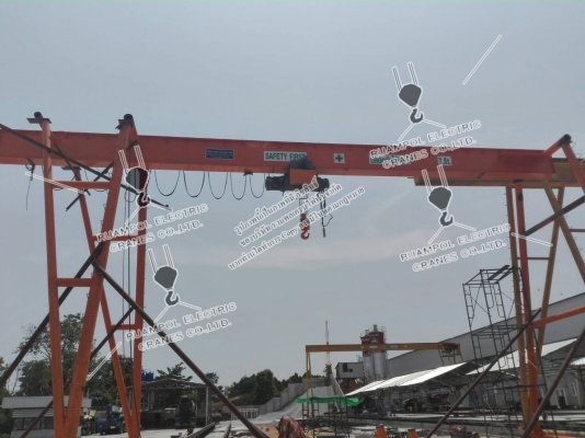 เครนมาตรฐานเครนออกแบบพิเศษ ตั้งแต่ 1-50 ตัน