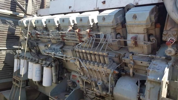เครื่องปั่นไฟมือสอง MITSUBISHI S16R-PTA ขนาด 1900kVA เครื่องปั่นไฟมือสอง MITSUBISHI S16R-PTA ขนาด 1900kVA