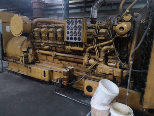 เครื่องปั่นไฟมือสอง CATERPILLAR 3516 ขนาด 1600kVA Cont. Ratings เครื่องปั่นไฟมือสอง CATERPILLAR 3516 ขนาด 1600kVA Cont. Ratings