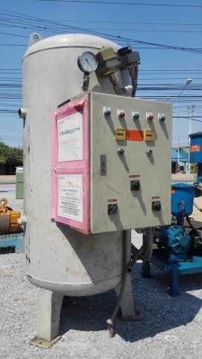 เครื่องผลิตสุญญากาศ VACUUM PUMP มาครบชุดพร้อมตู้คอนโทรลไฟ/ถังพัก/ตัวแวคคัม ขนาด 5 HP เครื่องผลิตสุญญากาศ VACUUM PUMP มาครบชุดพร้อมตู้คอนโทรลไฟ/ถังพัก/ตัวแวคคัม ขนาด 5 HP