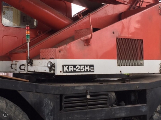 ขายเครน4ล้อKATO KR25H 25ตันปี52 เอกสารเล่มทะเบียนราคา 1,200,000 ขายเครน4ล้อKATO KR25H 25ตันปี52 เอกสารเล่มทะเบียนราคา 1,200,000