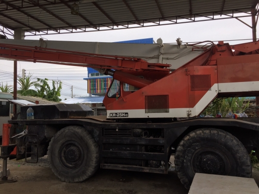 ขายเครน4ล้อKATO KR25H 25 ตันเอกสารเล่มทะเบียนราคา 1,200,000