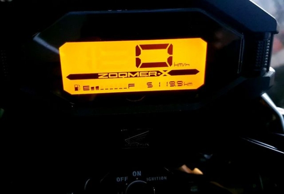 zoomer สีขาวส้ม ตัวใหม่ไมล์ดิจิตอล ล้อ2สี 33900