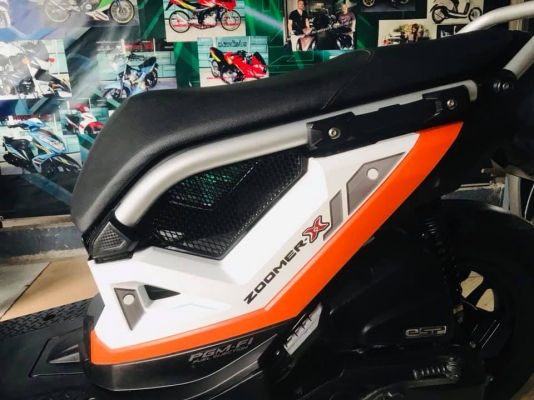 zoomer สีขาวส้ม ตัวใหม่ไมล์ดิจิตอล ล้อ2สี 33900