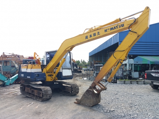 ขาย 435,000 แบคโฮบูมยาว KOMATSU pc 60-6 ไฟฟ้าครบ เครื่องดี ปั้มแรง เอวแน่น ช่วงล่างเต็ม รถพร้อมใช้งาน รถอยู่ นครปฐม 090-772-3710 090-772-3708