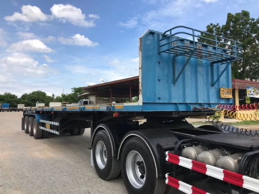 ขาย หัวลาก ISUZU 360 แรงม้า ปี 57 หางพื้นเรียบสามเพลาอู่มีโชครุ่งเรืองกิจ ปี 58 พร้อมแยกขายหัวหาง รา
