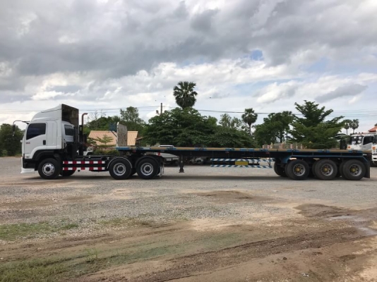 ขาย หัวลาก ISUZU 360 แรงม้า ปี 57 หางพื้นเรียบสามเพลาอู่มีโชครุ่งเรืองกิจ ปี 58 พร้อมแยกขายหัวหาง รา ขาย หัวลาก ISUZU 360 แรงม้า ปี 57 หางพื้นเรียบสามเพลาอู่มีโชครุ่งเรืองกิจ ปี 58 พร้อมแยกขายหัวหาง รา