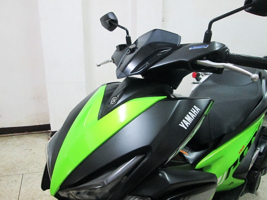 สด ผ่อน ขาย Yamaha Aerox ปี 2018 ไมล์แท้ 3475 กม สภาสวยเดิมๆ แรงด้วยเครื่องยนต์ 155 CC