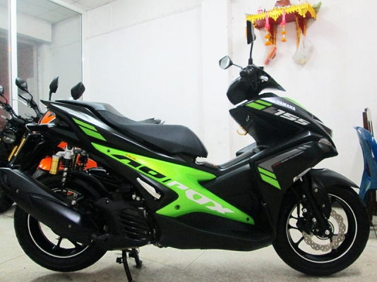 สด ผ่อน ขาย Yamaha Aerox ปี 2018 ไมล์แท้ 3475 กม สภาสวยเดิมๆ แรงด้วยเครื่องยนต์ 155 CC สด ผ่อน ขาย Yamaha Aerox ปี 2018 ไมล์แท้ 3475 กม สภาสวยเดิมๆ แรงด้วยเครื่องยนต์ 155 CC