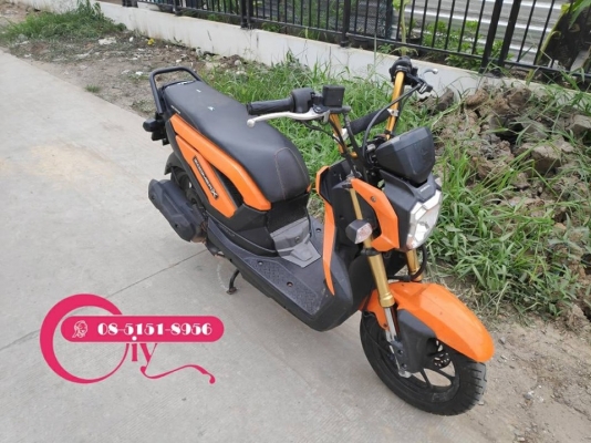 Zoomer X รถสวยเดิมๆ เอกสารครบ ลองรถก่อนได้ที่เคหะร่มเกล้า