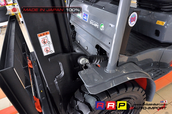 ขายรถโฟล์คลิฟท์มือสอง TOYOTA รุ่น 8FD30-11253 นำเข้าจากประเทศญี่ปุ่น 100\% ไม่เคยใช้งานในไทย