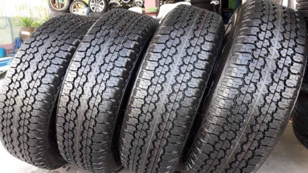 ขายยางป้ายแดงถอดศูนย์ bridgestone d689 245/70r16