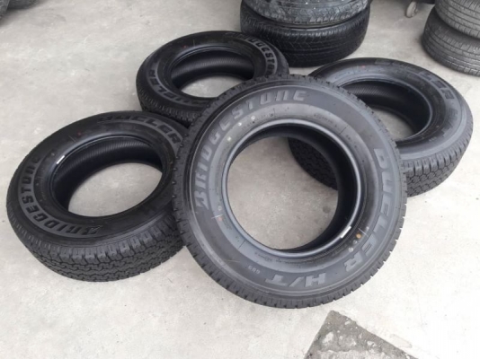 ขายยางป้ายแดงถอดศูนย์ bridgestone d689 245/70r16