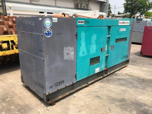 เครื่องปั่นไฟ DENYO DCA150ESM # 3781141 มือสองญี่ปุ่น