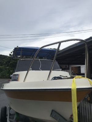 ขายเรือ Yamaha f17 17ฟุตพร้อมเทนเลอร์