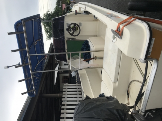 ขายเรือ Yamaha f17 17ฟุตพร้อมเทนเลอร์