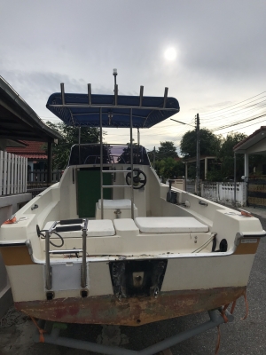 ขายเรือ Yamaha f17 17ฟุตพร้อมเทนเลอร์
