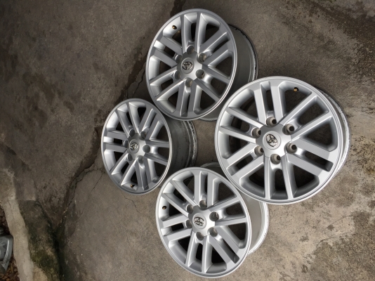 ชุดที่6 ล้อฟอจูนเนอร์ ขอบ17+น๊อต ล้อสวยไม่เบียดบิ่น สนใจโทร0879050181.ส่งได้ทั่วไทย ชุดที่6 ล้อฟอจูนเนอร์ ขอบ17+น๊อต ล้อสวยไม่เบียดบิ่น สนใจโทร0879050181.ส่งได้ทั่วไทย