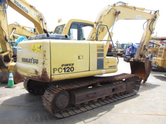 ขายรถขุดนำเข้าจากประเทศญี่ปุ่น komatsu pc120-6 สนใจติดต่อสอบถาม 0923309229 อีด
