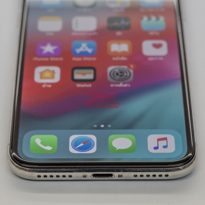 iphone X 256GB สภาพใหม่ ศูนย์ไทย สีเงิน ใช้ได้ปกติ