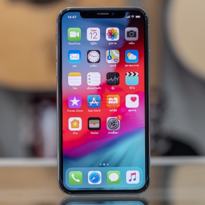 iphone X 256GB สภาพใหม่ ศูนย์ไทย สีเงิน ใช้ได้ปกติ