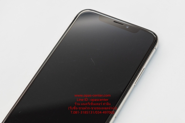 iphone X 256GB สภาพใหม่ ศูนย์ไทย สีเงิน ใช้ได้ปกติ