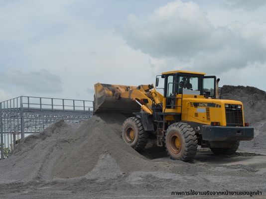 ขายรถตักมือหนึ่ง ซิโนแมช-ฉางหลิน รุ่น 947H เครื่อง Cummins เกียร์ไฟฟ้า ZF บุ้งกี๋ 2.3 คิว ยกสูง 3.7 เมตร