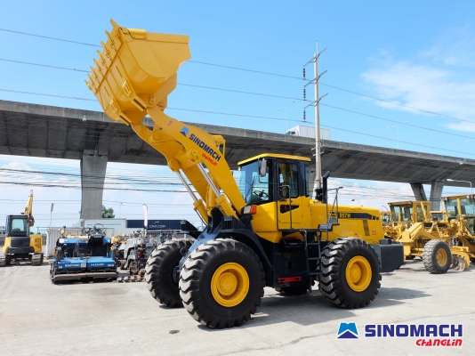 ขายรถตักล้อยางใหม่ ซิโนแมช-ฉางหลิน รุ่น 957H เครื่องยนต์ Cummins