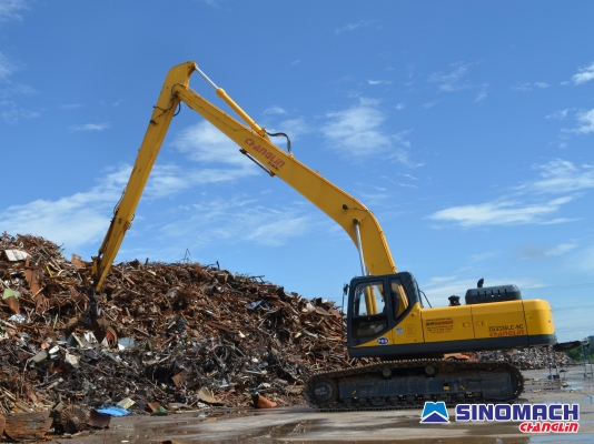 ขายรถขุดมือหนึ่ง ซิโนแมช-ฉางหลิน รุ่น ZG3335LC-9C ขนาด 34 ตัน แขนยาวพิเศษ 18 เมตร พร้อมรับประกันและ PM ถึงหน้างาน