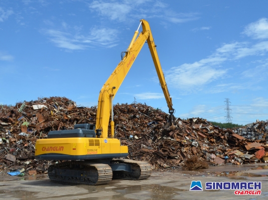 ขายรถขุดมือหนึ่ง ซิโนแมช-ฉางหลิน รุ่น ZG3335LC-9C ขนาด 34 ตัน แขนยาวพิเศษ 18 เมตร พร้อมรับประกันและ PM ถึงหน้างาน