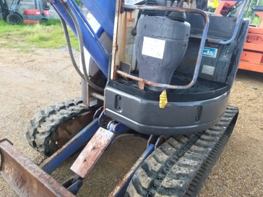 ขายรถแมคโค MITSUBISHI MM20SR แทรคยาง บูมออฟเซท คอนโทรลสั้น ไฟฟ้า ติอต่อ 098-7962549