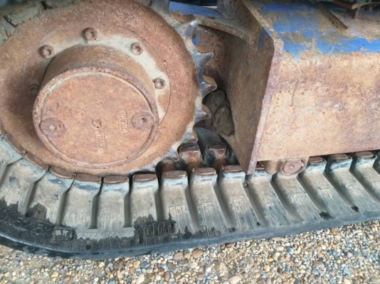 ขายรถแมคโค MITSUBISHI MM20SR แทรคยาง บูมออฟเซท คอนโทรลสั้น ไฟฟ้า ติอต่อ 098-7962549