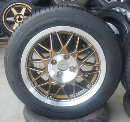 ล้อมือ2 ขอบ15 4รู100 ยาง185/60/15 4 ล้อ ล้อมือ2 ขอบ15 4รู100 ยาง185/60/15 4 ล้อ