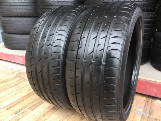 245-40-18 ปี 15 ยาง Continental 2 เส้น 1800 พร้อมใส่ ยางสวยไม่มีปะไม่บวมไม่กินข้าง ดอกยางเหลือเยอะเอ